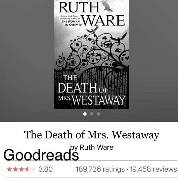 The Death of Mrs Westaway by Ruth Ware (Paperback) - Picture 2 of 2